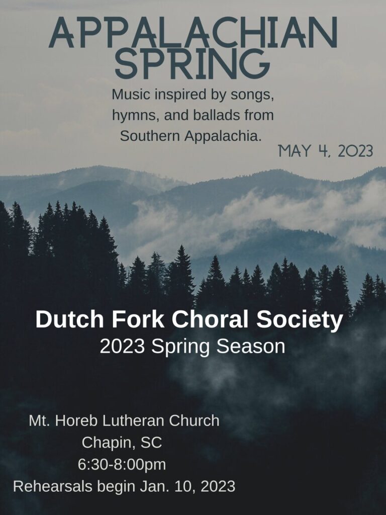 appalachian spring concert info