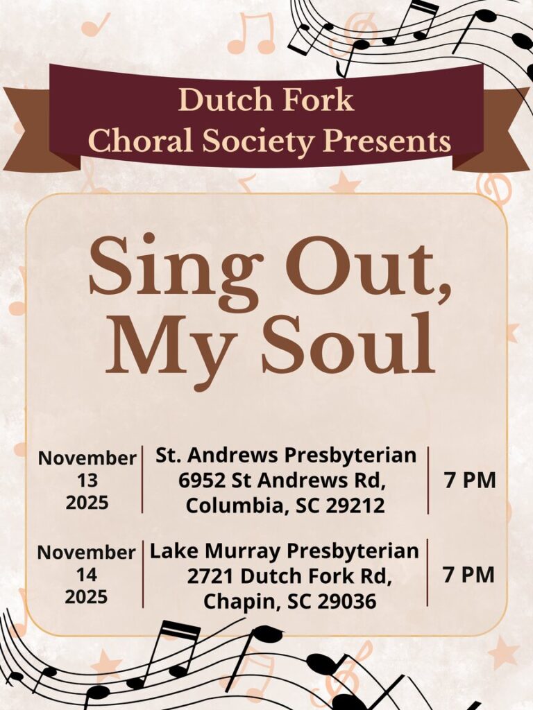 Sing Out, My Soul is our Winter concert, including a tribute to veterans during the week of Veterans Day