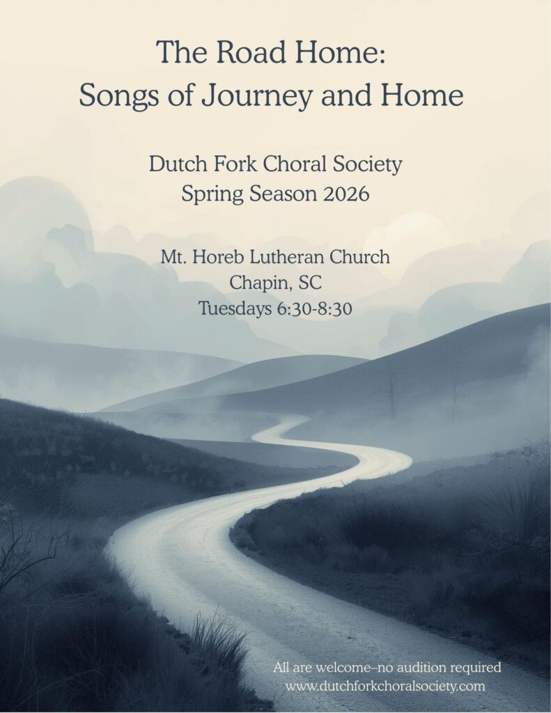 Dutch Fork Choral Society Launches Their Spring 2026 Season